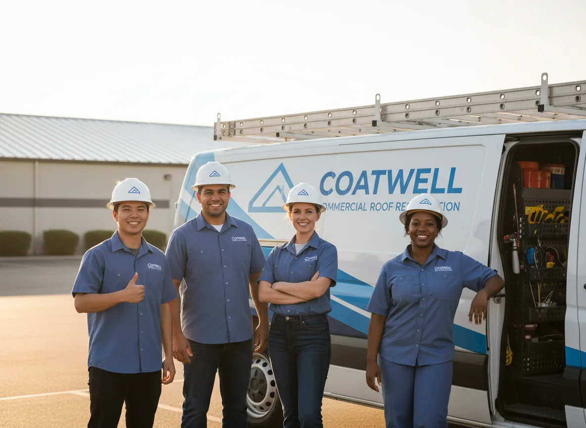 Commercial roof coating company in Huntsville, OH